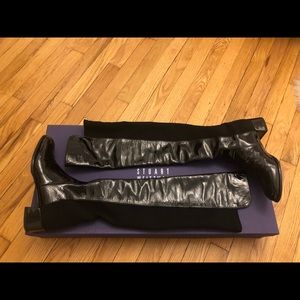 Stuart Weitzman Patent Leather Knee-High Boots